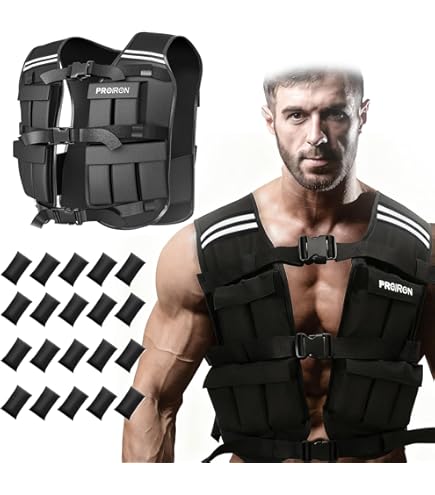 Amazon | youngninja ウエイトベスト 12kg (27lbs) ウエイト