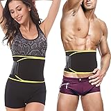Skybullsシェイプアップベルト 加圧ベルト 腰痛保護バンド 猫背姿勢矯正 ウエスト痩せ 発汗サウナ サポータースポーツ用 腹筋腹痩せベルト 男女兼用