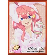 五等分の花嫁 プレイマットとカードスリーブ　中野五月 Amazon | きゃらスリーブコレクション マットシリーズ 五等分の