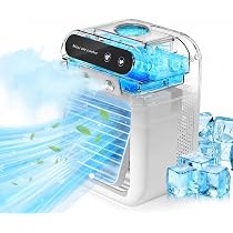冷風機　扇風機　卓上クーラー Amazon | 【2026夏新モデル】ZPPLHZ 冷風機 冷風扇 卓上クーラー 卓上