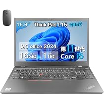 Amazon.co.jp: 【整備済み品】 ノートパソコン Office 2024 Thinkpad