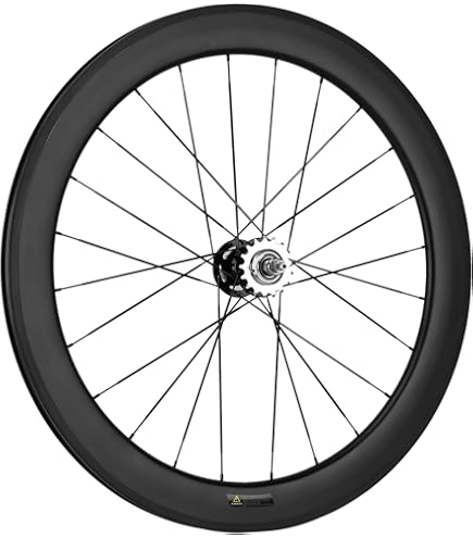 Amazon | SUPERTEAMカーボンホイール700C固定ギアホイールセット 60mm