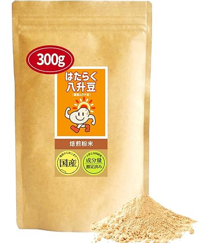 Amazon.co.jp: 八升豆（国産ムクナ豆） 〈和歌山県産〉 粉末 300g×1袋
