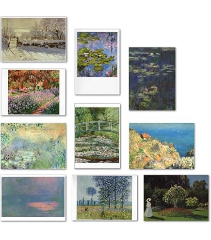 Amazon | 【正規輸入品】ポストカード アート10柄セット「ルノワール1