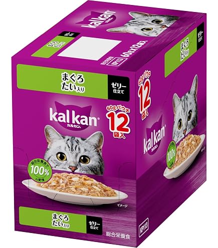 Amazon.co.jp: カルカン パウチ 成猫用 60g×12袋 まぐろ入りかつお 1歳