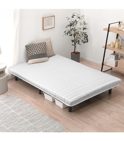 Amazon｜山善(YAMAZEN) 脚付きマットレス ベッド マットレス シングル