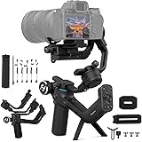 FeiyuTech SCORP -C カメラスタビライザー, ジンバル スタビライザーミラーレス/一眼レフ用, DSLRジンバルにとってSony/Canon/Panasonic/Lumix/Nikon/Fujifilm対応日本語マニュアル& サポート