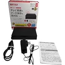 Amazon | バッファロー HD-EDS2U3-BE パソコン&テレビ録画用 外付けHDD