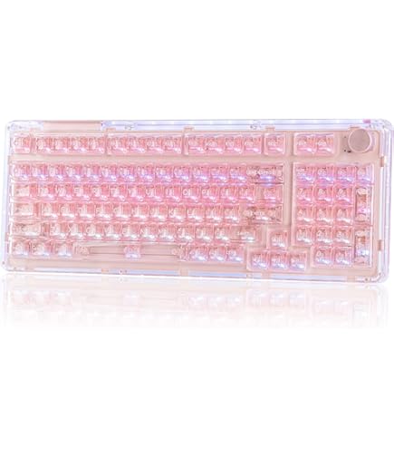 Amazon | KiiBoom Phantom 81 V3 75% 透明メカニカルゲーミング