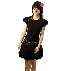 Amazon ザッツ ミー That S Me ワンピース ドレス ガールズ 英国風 正統派 お嬢様 パフスリーブ 濠me ブラック 140cm フォーマル 通販