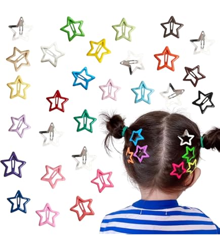 Amazon.co.jp: ヘアピン 8色 40個セット ヘアクリップ 可愛い 輝く
