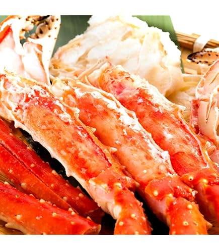Amazon.co.jp: 北海道きたれん 冷凍ボイル タラバガニ 足 800g (3肩