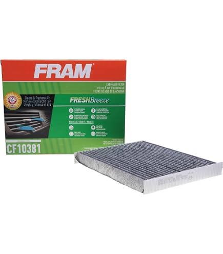 KAX Cabin Air Filter With Activated Carbon – Replacement CF10132 For Toyota Camry, Sienna, Avalon, Lexus ES330, RX350