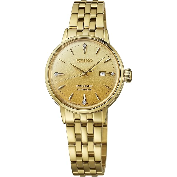 Amazon | セイコーMen 's Presage 23 Jewel自動ブルーダイヤルウォッチ