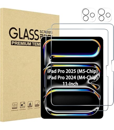 iPad Pro 11 2024 New M4チップモデル　ガラスフィルム iPad Pro 11 インチ (M4)/ Air (M2) 2024モデル用 強化ガラス