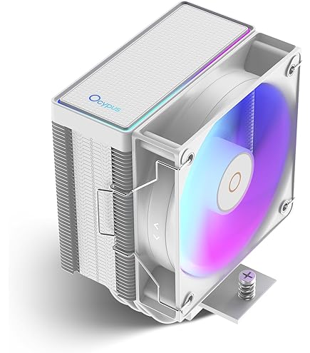 Kolink Umbra EX180 ARGB, CPU-Kühler Single Tower Mit 120mm ARGB-PWM-Lüfter, 4 Kupfer Heatpipes, 180W TDP, Schwarz, Kompatibel Mit AM5 & LGA1700 - View #8