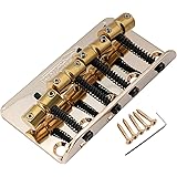 Wilkinson WBBC ブラスサドル ベースブリッジ4弦プレシジョンベース/ジャズベース用、ゴールド