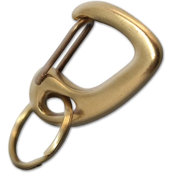 tettetetsuo　真鍮　スナップフックA-BIG　キーリング　×16 tettetesuo様専用 真鍮 スナップフックA-BIG キーリング×16