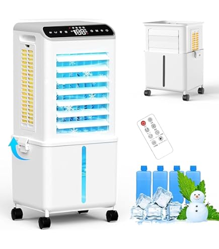 Amazon | 冷風機 冷風扇【2026最新・3方向で吸水・着脱式13Lタンク