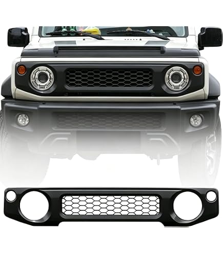 Amazon | ショウワガレージ ABSフロントグリル 素地ブラック ジムニー