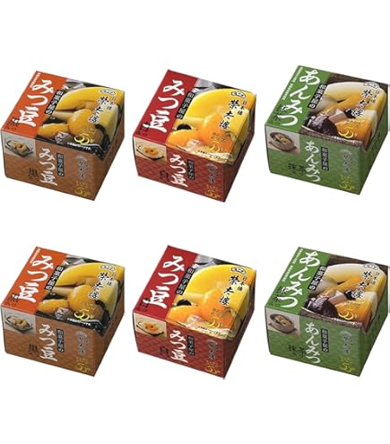 Amazon.co.jp: 榮太樓總本鋪 和菓子屋のみつ豆 白みつ 白蜜 みつ豆 夏