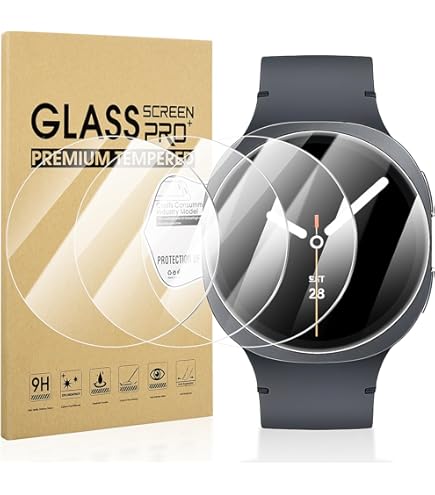 Amazon.co.jp: Galaxy Watch3 45mm ガラスフィルム 強化ガラス
