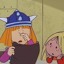 小さなバイキングビッケの人気壁紙画像 ビッケ,チッチ