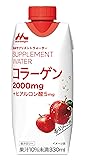 森永乳業 コラーゲン 紙パック 330ml 12本 サプリメントウォーター りんご ヒアルロン酸 飲み物 常温保存
