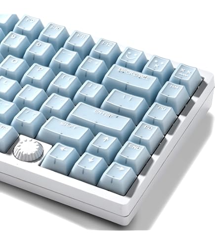 Amazon.co.jp: GMKWTL XVX ホワイトクリスタルジェリーキーキャップ