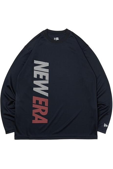ニューエラ 長袖 テック Tシャツ Vertical Dot Logo ネイビー Amazon | [ニューエラ] スポーツウェア 長袖 メンズ 長袖 テック