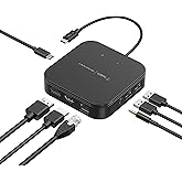 Belkin CONNECT Thunderbolt 3 Dock Core 7 in 1ドッキングステーション Macbook Pro / Macbook Air / iPad Pro / iMac / Windows 10対応 4Kデュアルディス