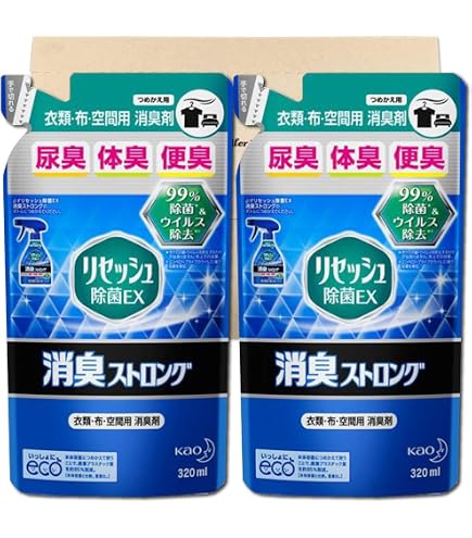 Amazon.co.jp: リセッシュ除菌EX 消臭ストロング 替え2L : ドラッグストア