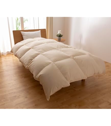 Amazon｜【甲州羽毛ふとん】本掛ダウン85%SS ホワイトダックダウン85