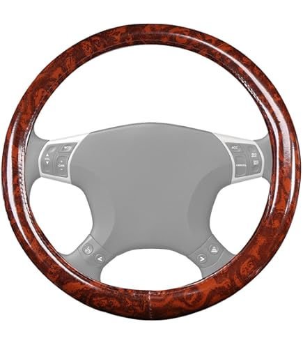 ステアリング木製カバー　×3 Amazon | JOSS カー 用品 ウッド コンビ 木目 レトロ ハンドル