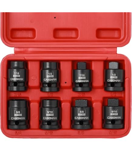Stanley Proto 3/8 Zoll Steckschlüssel-Set – 5-teilig Mit Laufmatte Für Profi-Einsatz