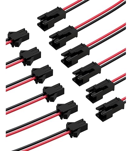 XUGERIP 20 PCS JST PH 2.0mm Connector Kit – 2/3/4/5 Pin Male & Female With 200mm Cables, 26 AWG