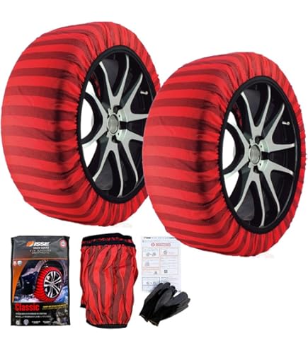 Amazon.co.jp: ISSEスノーソックス(布製タイヤチェーン) GOOD