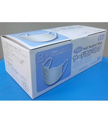 Amazon.co.jp: フジナップ 3PLYソフトサージカル マスク レギュラー