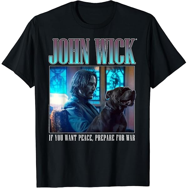 Amazon.co.jp: John Wick Tシャツ DVDカバー アート ジョン・ウィック