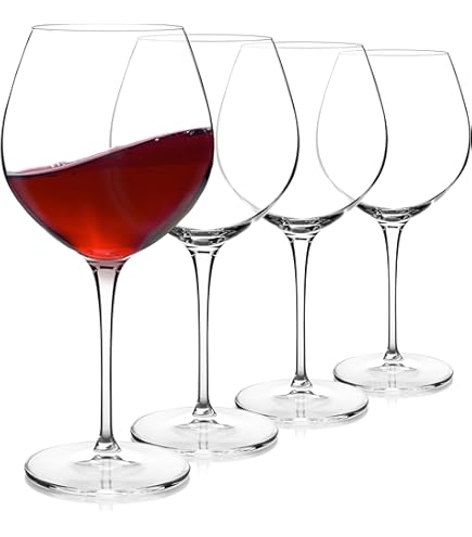 レッドシャーベットグラス　6個セット Amazon | (Red Wine) - Schott Zwiesel Tritan Crystal Glass Cru