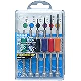 ベッセル(VESSEL) 精密ドライバーセット マイナス6サイズ入り TD-55