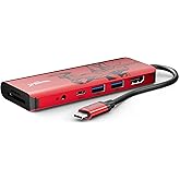 【ディズニー創立100周年 マーベル スパイダーマン 限定モデル】Belkin USB-C 7-in-1 ハブ 100W PD HDMI SD/micro SDカード 3.5mmオーディオ iPad 9 / iPad mini 6 / M1 iPad