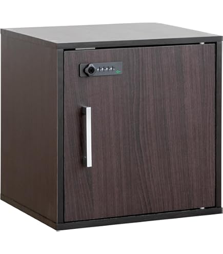 Amazon.co.jp: キューブボックスα 鍵付き 収納ボックス ダイヤル式