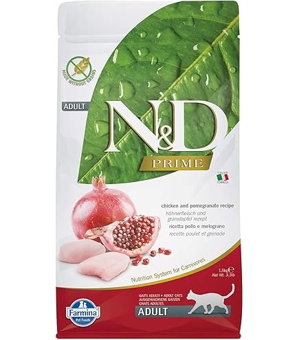 【即時発送】ファルミナ　チキン(ザクロ入り)子猫用　10kg Amazon | N&D プライム キャットフード 子猫用 グレインフリー チキン