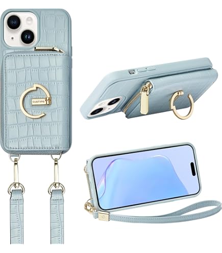 Amazon.co.jp: CUSTYPE iPhone 14 Pro用携帯電話ウォレットケース