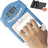 Digital Hand Dynamometer Grip Strength Measurement Meter Auto Capturing Electronic Hand Grip Power 198Lbs / 90Kgs Used in Spo