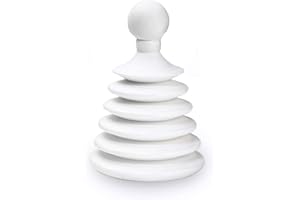 Master Plunger Mighty Tiny Plunger Designed for Bathroom/Kitchen Sinks, Perfect for RV’s. Unclogs Fast & Easy (Patent Pending