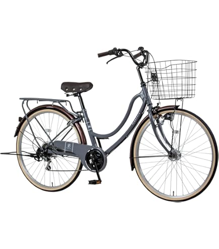 J285☆多少使用感有り☆普通自転車☆FLOATMIX☆LEDオート☆6段変速☆26