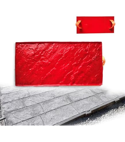 Amazon | コンクリートスタンプ リアルなコンクリートテクスチャマット