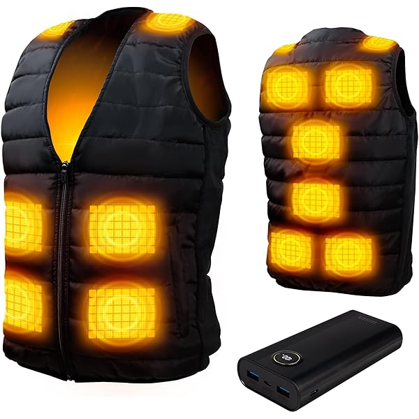 Amazon.co.jp: [リンクサス] 速暖ヒートベストEX SET ブラック 3L